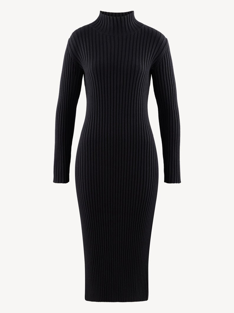 abito in maglia - nero taw1029-80009 compra tamaris maglie online